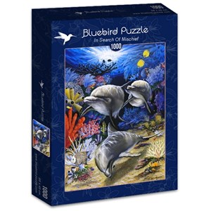 Bluebird Puzzle (70095) - Dann Spider Warren: "In Search Of Mischief" - 1000 brikker puslespil