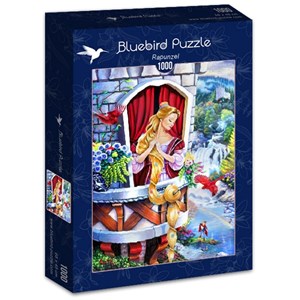 Bluebird Puzzle (70107) - Jenny Newland: "Rapunzel" - 1000 brikker puslespil