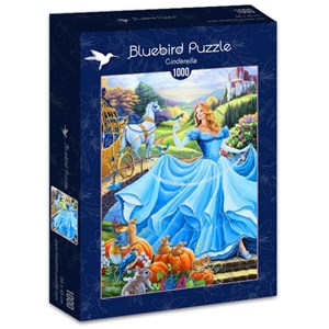 Bluebird Puzzle (70085) - Jenny Newland: "Cinderella" - 1000 brikker puslespil