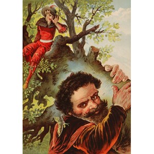 Grafika (00204) - Carl Offterdinger: "The Valiant Little Tailor" - 1000 brikker puslespil