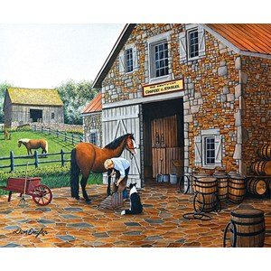 SunsOut (60319) - Don Engler: "Coppery and Stables" - 1000 brikker puslespil