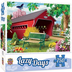 MasterPieces (31815) - "Lazy Days, Springtime" - 750 brikker puslespil