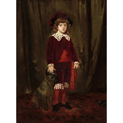 Grafika (01940) - Mary Cassatt: "Eddy Cassatt, 1875" - 2000 brikker puslespil