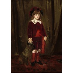 Grafika (01941) - Mary Cassatt: "Eddy Cassatt, 1875" - 1000 brikker puslespil