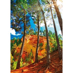 Nathan (87639) - "Ocres de Roussillon" - 1000 brikker puslespil