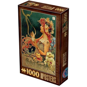 D-Toys (76892) - "Chocolat Carpentier" - 1000 brikker puslespil