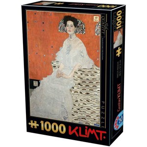 D-Toys (76861) - Gustav Klimt: "Fritza Riedler" - 1000 brikker puslespil