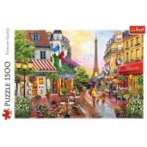 Trefl (26156) - "Paris charm" - 1500 brikker puslespil