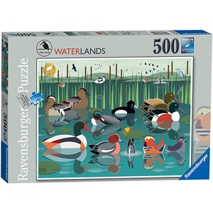 Ravensburger (16411) - "I Like Birds" - 500 brikker puslespil