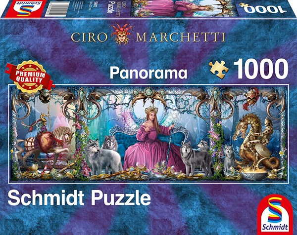 Schmidt Spiele (59612) - Ciro Marchetti: "Ice Palace" - 1000 brikker puslespil