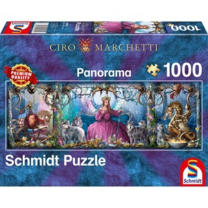 Schmidt Spiele (59612) - Ciro Marchetti: "Ice Palace" - 1000 brikker puslespil