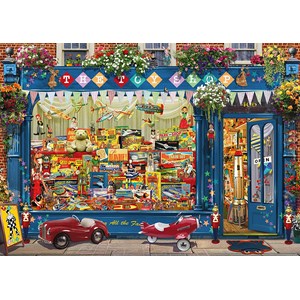 Schmidt Spiele (59606) - Garry Walton: "Legetøjsbutik" - 1000 brikker puslespil