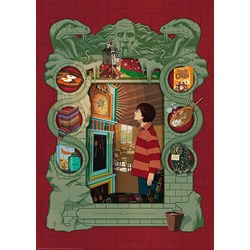 Ravensburger (16516) - "At Home with the Weasley Family" - 1000 brikker puslespil