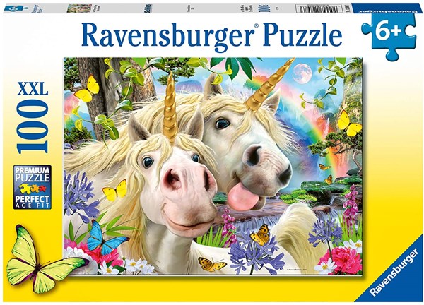 Ravensburger (12898) - "Don't Worry, Be Happy" - 100 brikker puslespil