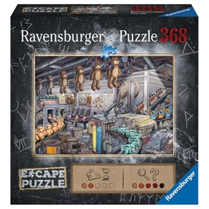 Ravensburger (16531) - "ESCAPE Toy Factory" - 386 brikker puslespil