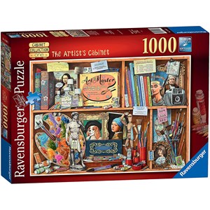 Ravensburger (14997) - Geoffrey Tristram: "The Artist Cabinet" - 1000 brikker puslespil