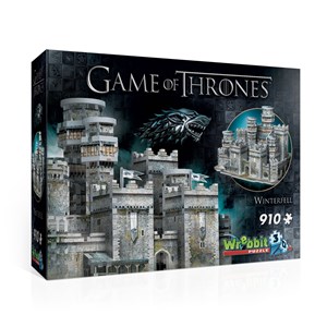 Wrebbit (W3D-2018) - "Game of Thrones, Winterfell" - 910 brikker puslespil