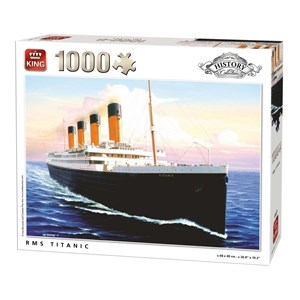 King International (05621) - "RMS Titanic" - 1000 brikker puslespil