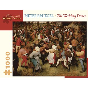 Pomegranate (aa1030) - Pieter Brueghel the Elder: "The Wedding Dance" - 1000 brikker puslespil