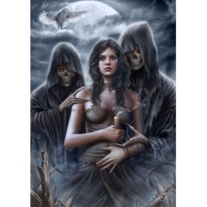 Grafika (01085) - Cris Ortega: "Spirit of the Night" - 1000 brikker puslespil