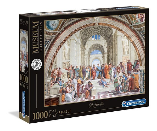Clementoni (39483) - Raphael: "The School of Athens" - 1000 brikker puslespil