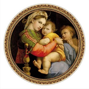 D-Toys (69771) - Raphael: "Madonna della Seggiola" - 525 brikker puslespil