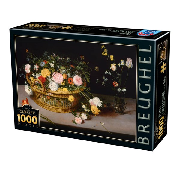 D-Toys (75833) - Pieter Brueghel the Elder: "Pieter Brueghel" - 1000 brikker puslespil