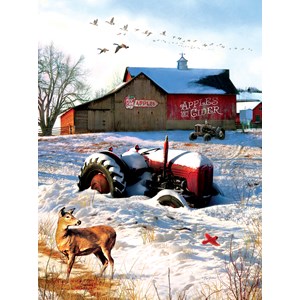 SunsOut (37169) - Greg Giordano: "Tractor on the Farm" - 1000 brikker puslespil