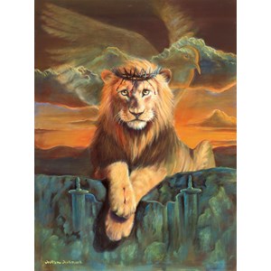 SunsOut (66048) - William Clayton Hallmark: "Lion of Judah" - 500 brikker puslespil