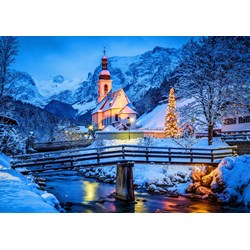 Bluebird Puzzle (70269) - "Ramsau" - 1000 brikker puslespil