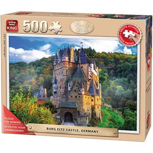 King International (55844) - "Burg Eltz Castle" - 500 brikker puslespil