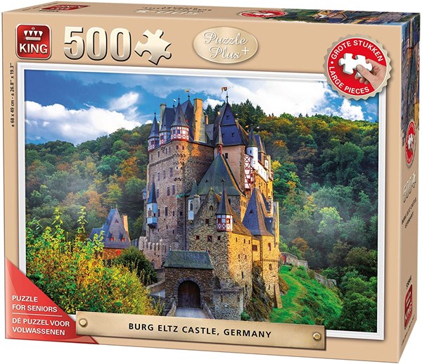 King International (55844) - "Burg Eltz Castle" - 500 brikker puslespil