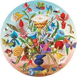 eeBoo (EPZFCZB) - "Vild buket" - 500 brikker puslespil