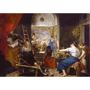 Educa (18584) - Diego Velázquez: "The Spinners" - 8000 brikker puslespil
