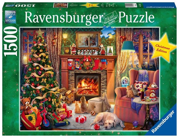 Ravensburger (16558) - "At Christmas" - 1500 brikker puslespil