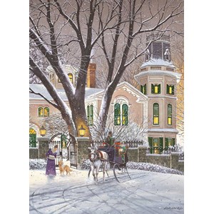 Cobble Hill (85073) - Douglas Laird: "Sleigh Ride" - 500 brikker puslespil
