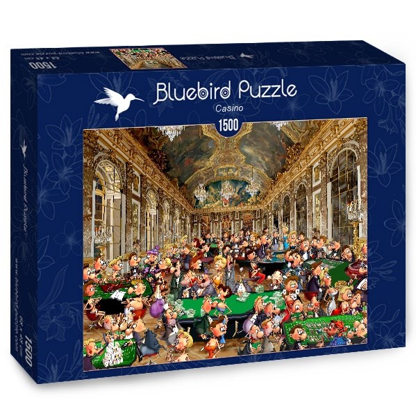 Bluebird Puzzle (70263) - François Ruyer: "Casino" - 1500 brikker puslespil