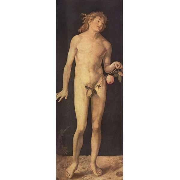 Impronte Edizioni (152) - Albrecht Dürer: "Adam" - 1000 brikker puslespil
