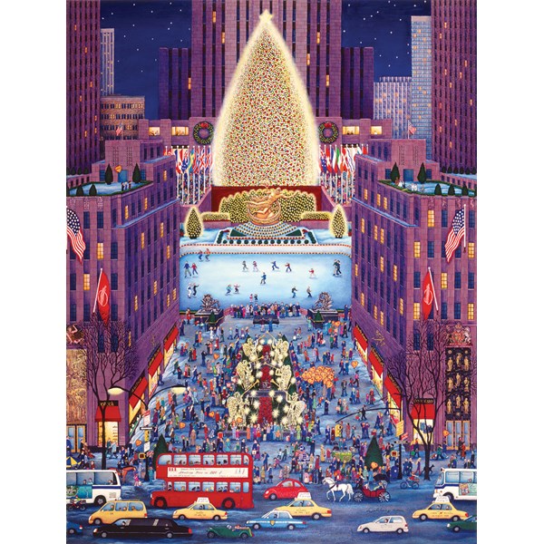 SunsOut (60977) - Kathy Jakobsen: "Rockerfeller Center" - 500 brikker puslespil