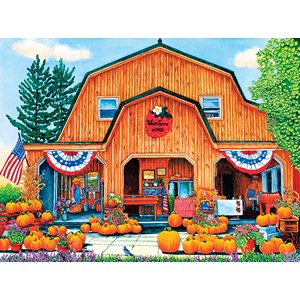 SunsOut (32710) - Thelma Winter: "Weiss Farm Pumpkins" - 500 brikker puslespil