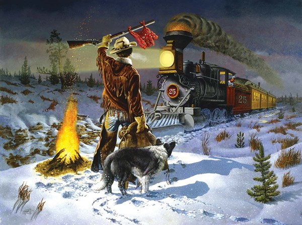 SunsOut (36056) - Don Crook: "Just in Time" - 500 brikker puslespil