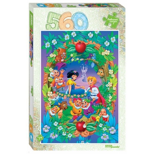 Step Puzzle (78102) - "Snow White" - 560 brikker puslespil
