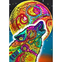 Bluebird Puzzle (70203) - Dean Russo: "Howling Wolf" - 1000 brikker puslespil