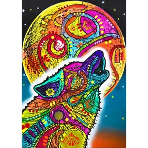 Bluebird Puzzle (70203) - Dean Russo: "Howling Wolf" - 1000 brikker puslespil