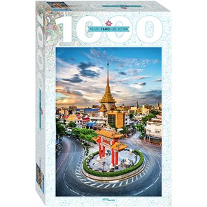 Step Puzzle (79148) - "Chinatown in Bangkok, Thailand" - 1000 brikker puslespil
