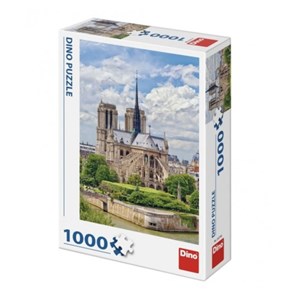 Dino (53274) - "Cathédrale Notre-Dame de Paris" - 1000 brikker puslespil