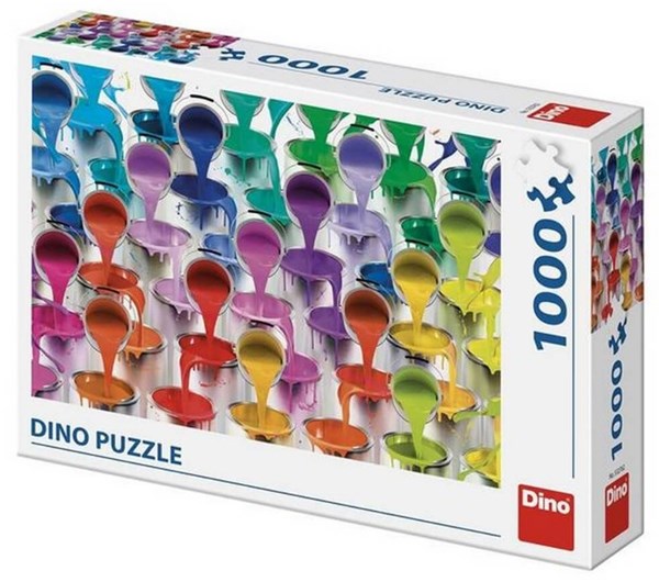 Dino (53276) - "Colors" - 1000 brikker puslespil