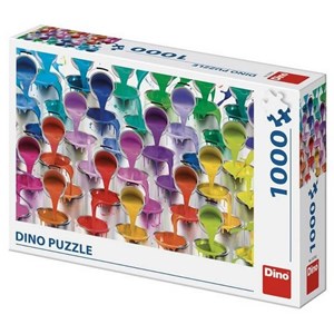 Dino (53276) - "Colors" - 1000 brikker puslespil