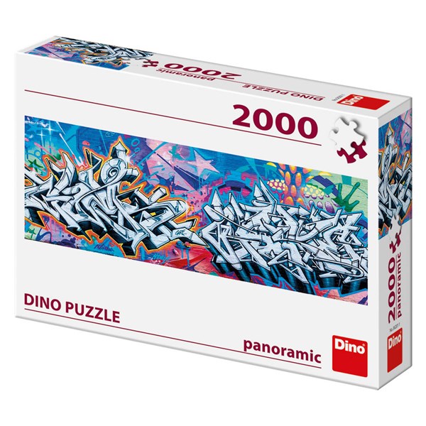 Dino (56201) - "Graffiti" - 2000 brikker puslespil
