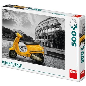 Dino (50231) - "Scooter at the Colosseum" - 500 brikker puslespil